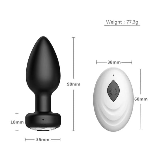 The Vibrating Butt Plug