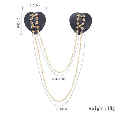 Tempting Tethered Nipple Covers