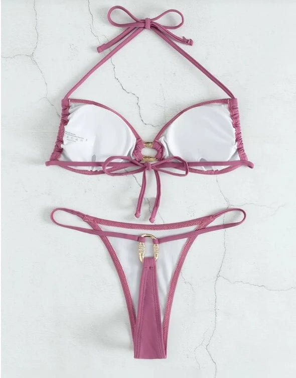 Sexy Thong Bikini Women Micro Swimwear