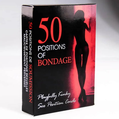 50 Positions Of Bondage Sex Position Naughty Erotic Novelty Card Game