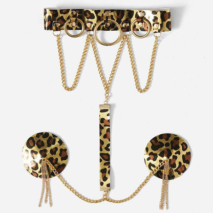 Leopard Nipple Covers