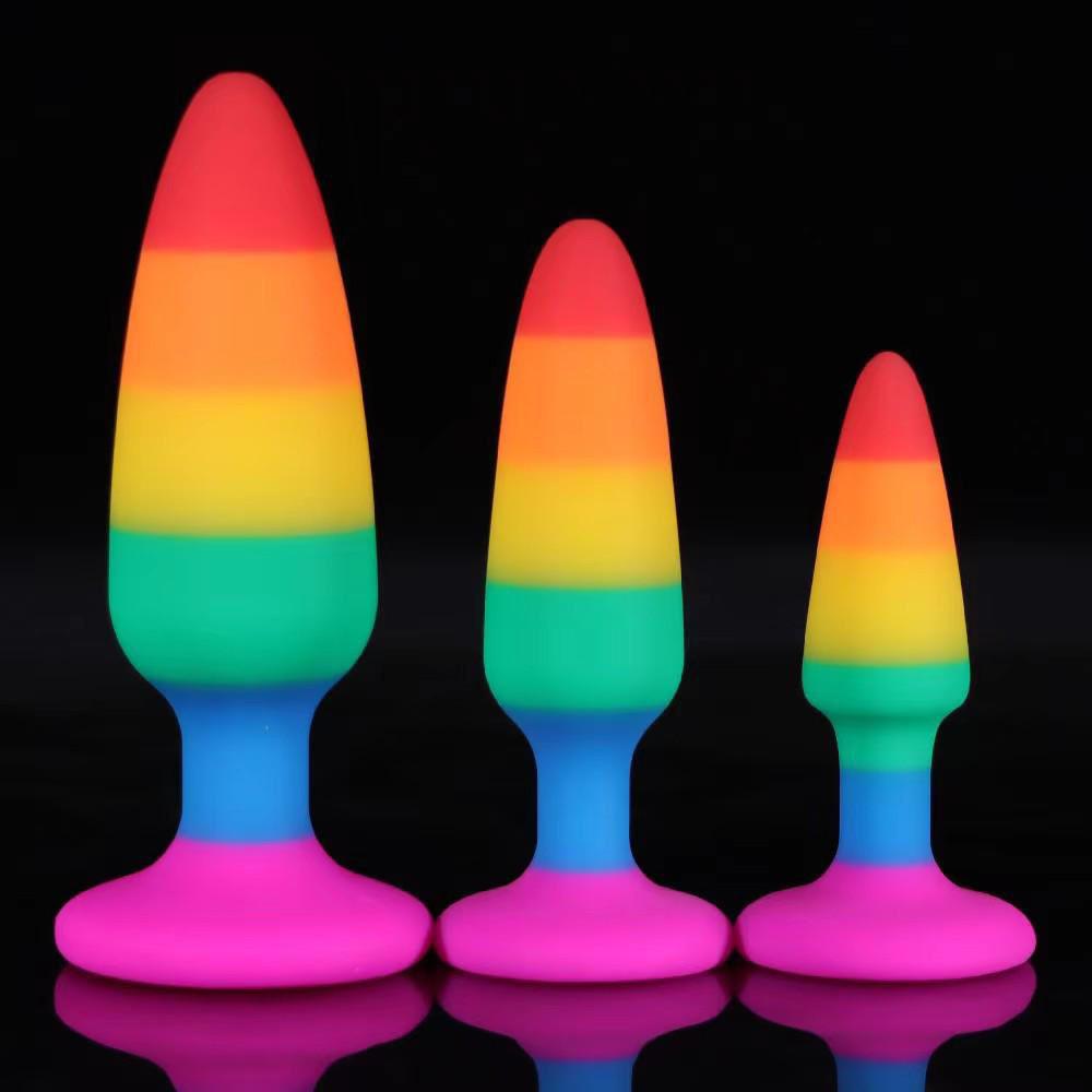 Rainbow Rubber Plug