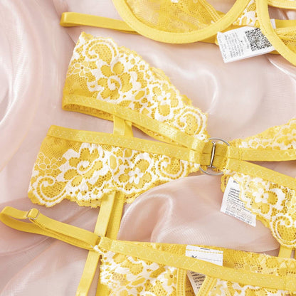 Sunshine Yellow Lingerie Set