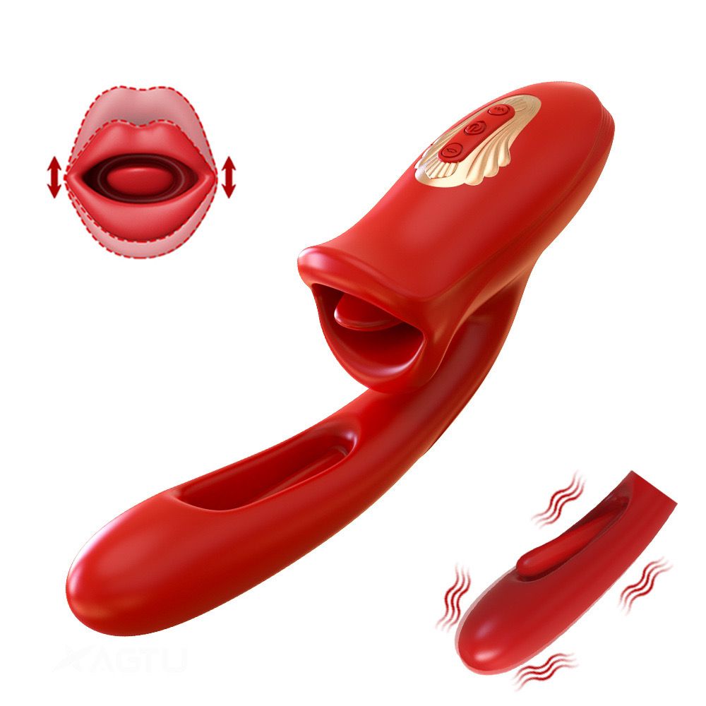 Rabbit Vibrator with Rose Clitoral G Spot