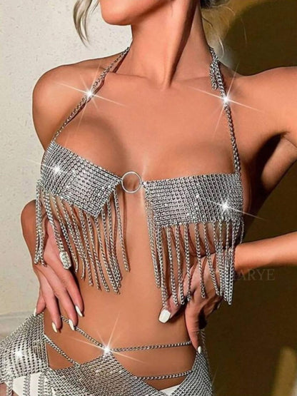Fringes Sequin Crystal Fashion
