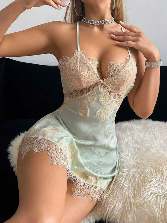 Satin Nightwear in Two Colors