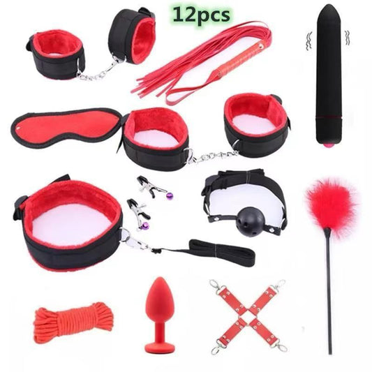 12 Pieces Bdsm Set