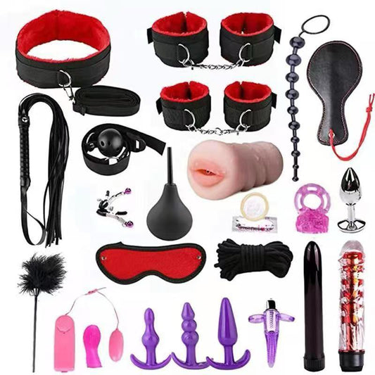 24 Pieces BDSM Set