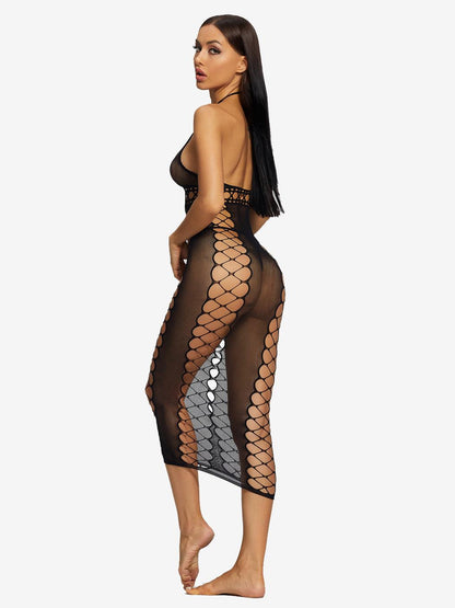 Mesh Night Dress Women