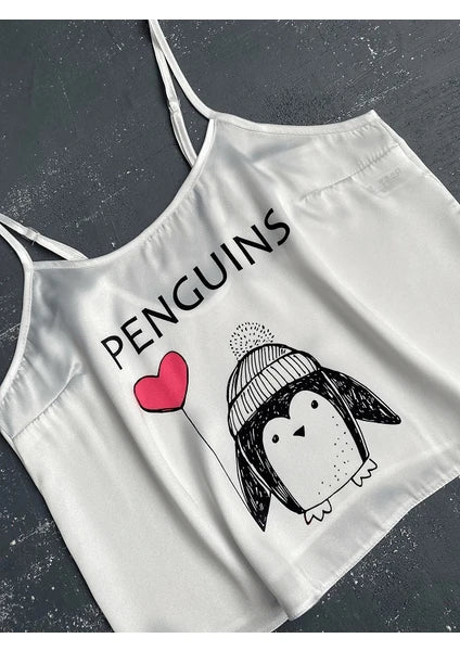 Penguin Pyjama Short