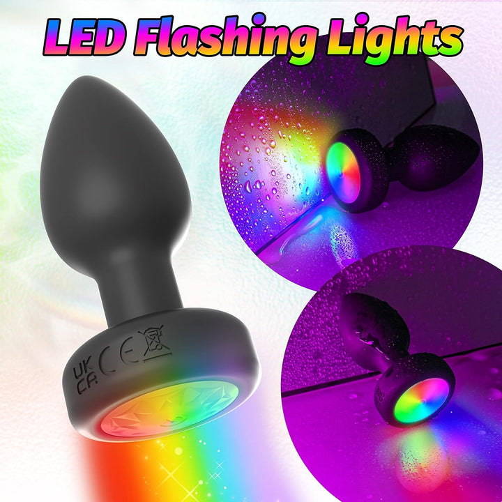 Disco Vibrating Butt Plug