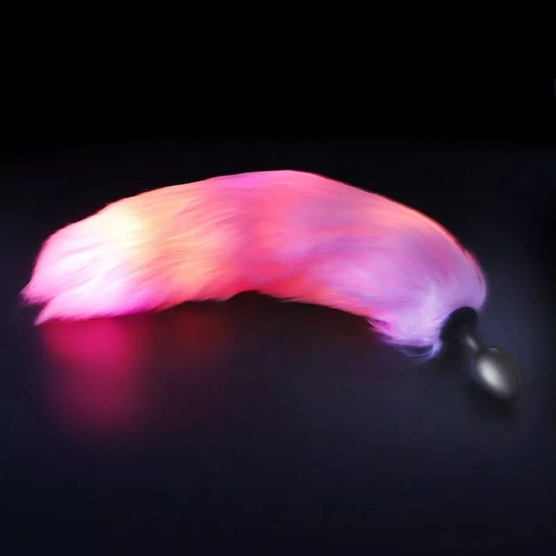 LED Light stainless steel Fox Tail