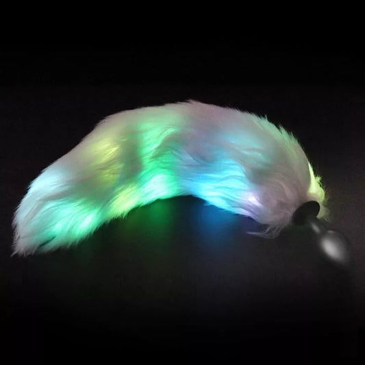 LED Light stainless steel Fox Tail